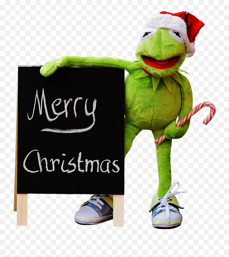 Kermit The Frog Frogs Puppets Memes - Kermit The Frog Christmas Hat Png,Kermit The Frog Png