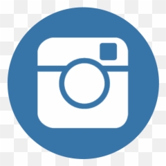 Instagram Icon Png White Image With - Blue Logo