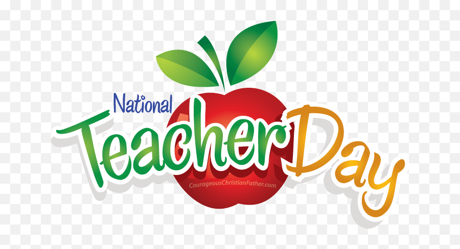 Teachers Day Clipart - Happy National Teachers Day Png,Teacher Clipart Png
