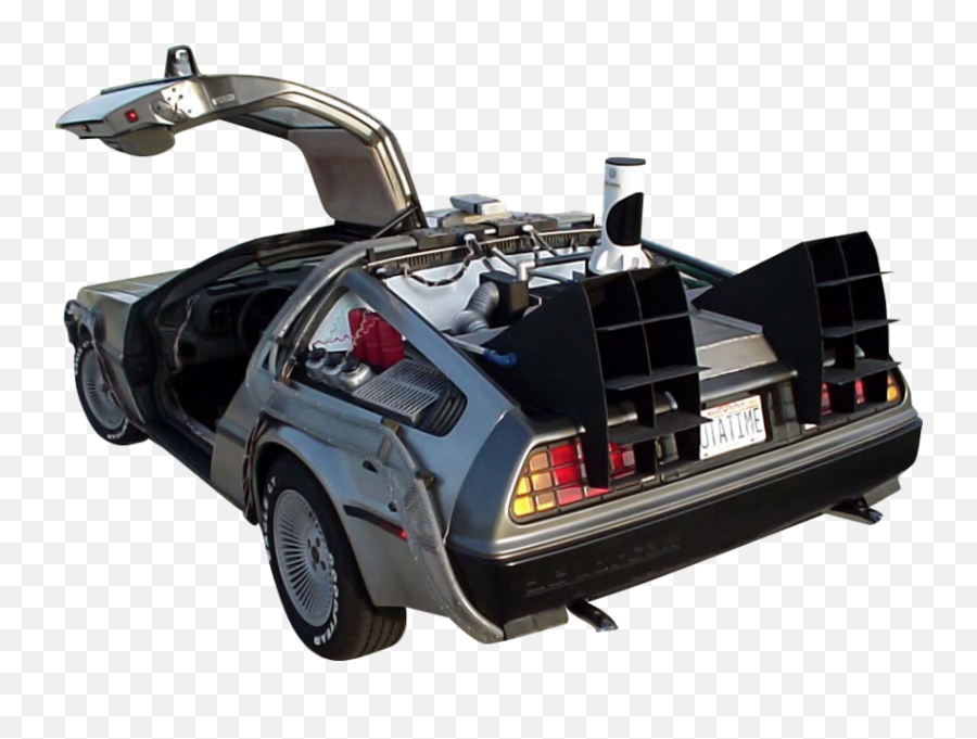 Back To The Future Car - Back To Future Car Png Full Size Back To The Future Car Png,Back Of Car Png
