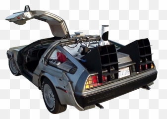 Back To The Future Car - Back To Future Car Png Full Size Back To The Future Car Png,Back Of Car Png