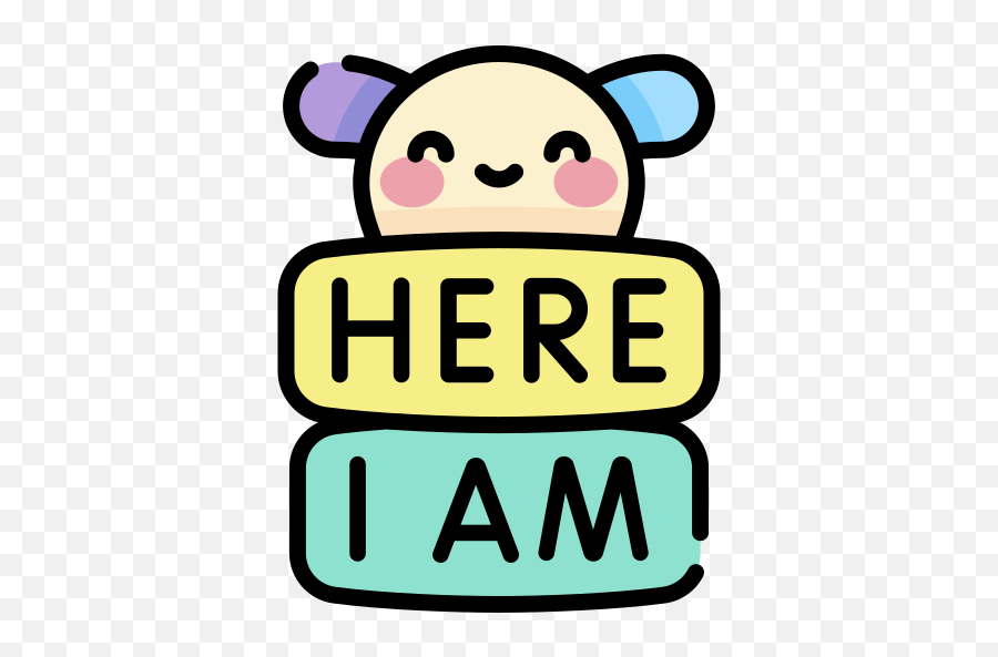 Here I Am - Am Here Icon Png,Am Icon