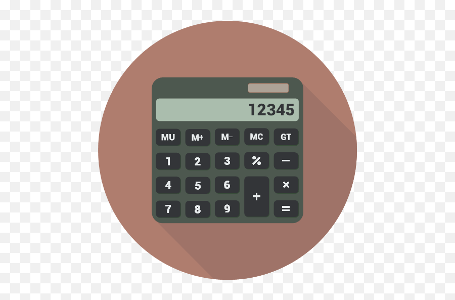Calculating Calculator Digital Icon Png Windows 7