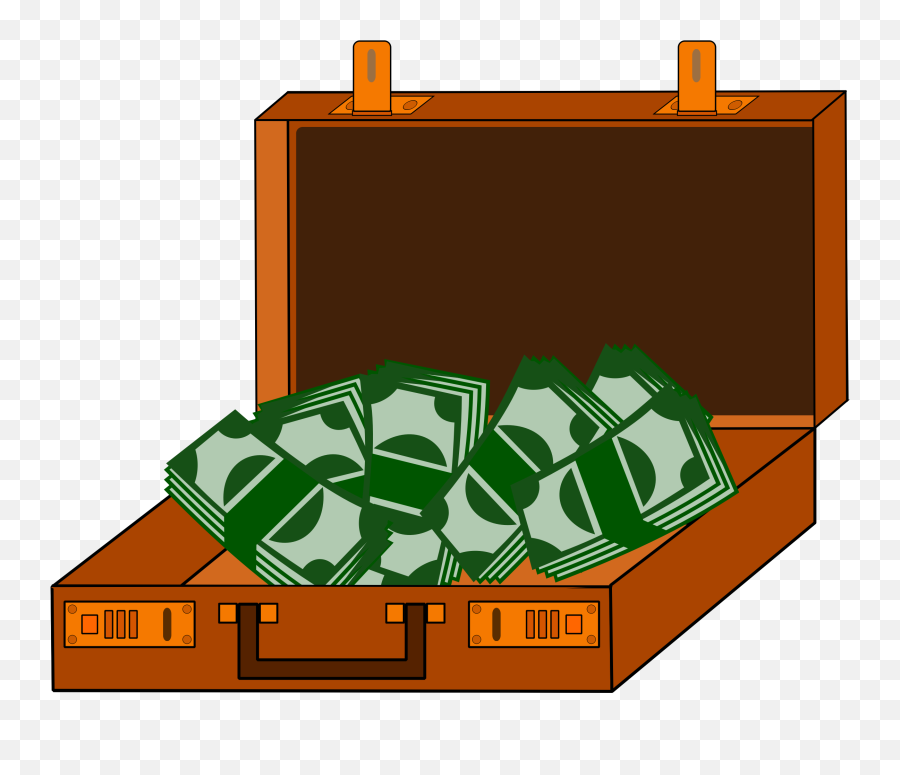 Vector Transparent Download Png Files - Briefcase With Money Clipart,Money Clip Art Png