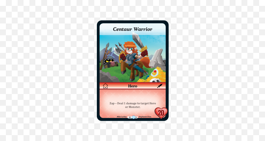 Stomp Your Foes And Their Stuff Too As The Centaur Warrior - Munchkin Collectible Card Game Centaur Png,Centaur Icon