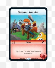 Stomp Your Foes And Their Stuff Too As Centaur Warrior - Munchkin Collectible Card Game png