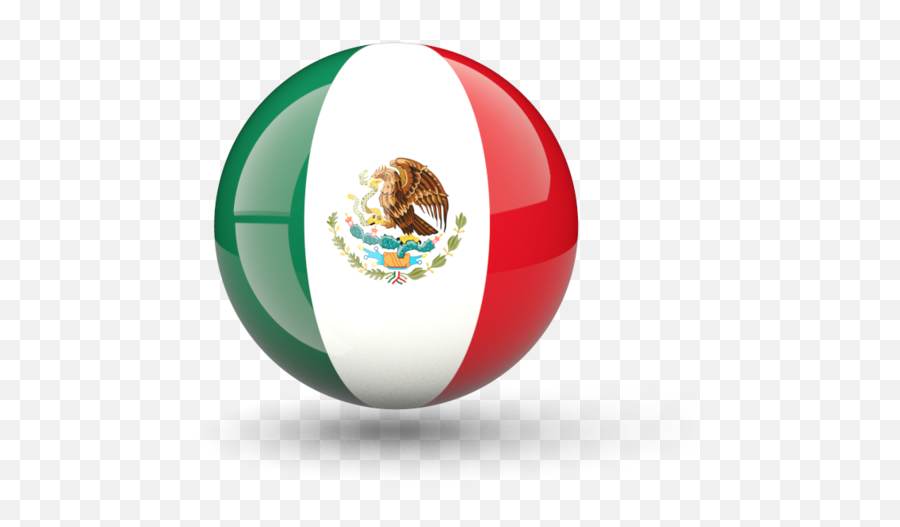 Sphere Icon Illustration Of Flag Mexico - Transparent Mexico Flag Icon Png,Mexico Png