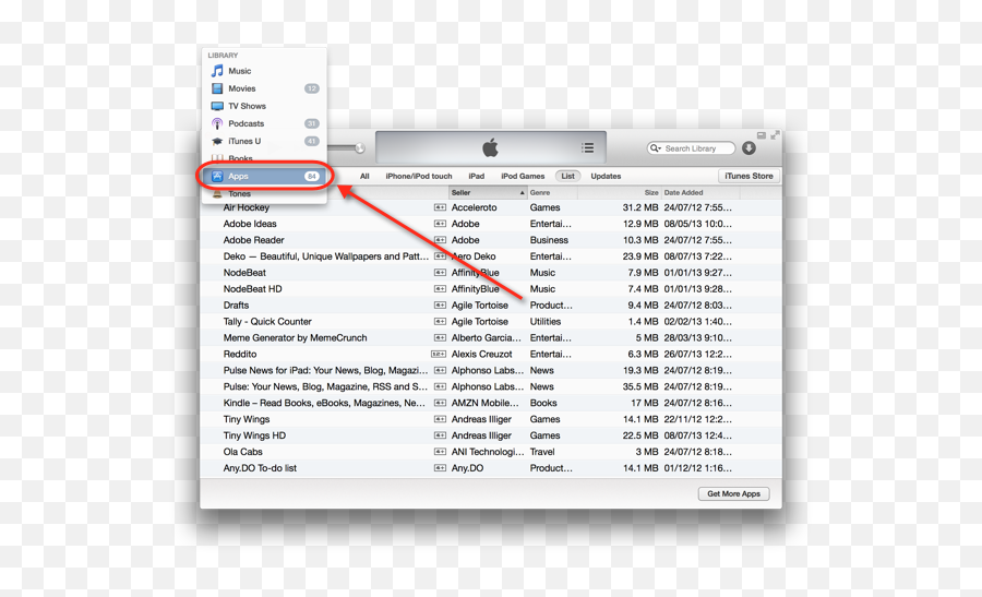 How To Revert An Older Version Of Ios App Using Itunes - Dot Png,Rename Ipad App Icon