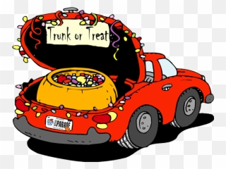 Trunk - Ortreat Cartoon Car U2013 Town Of Ocean City Maryland Trunk Or Treat Cartoon Png,Trunk Or Treat Png