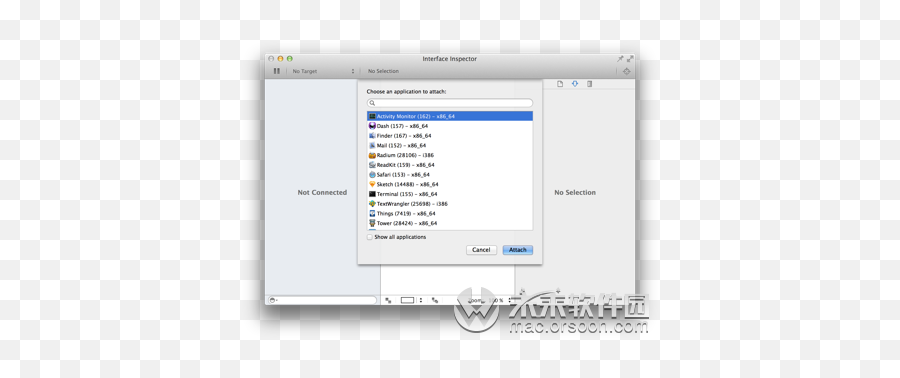 Interface Inspector - Interface Inspector For Mac Vertical Png,Wingiding Window Icon