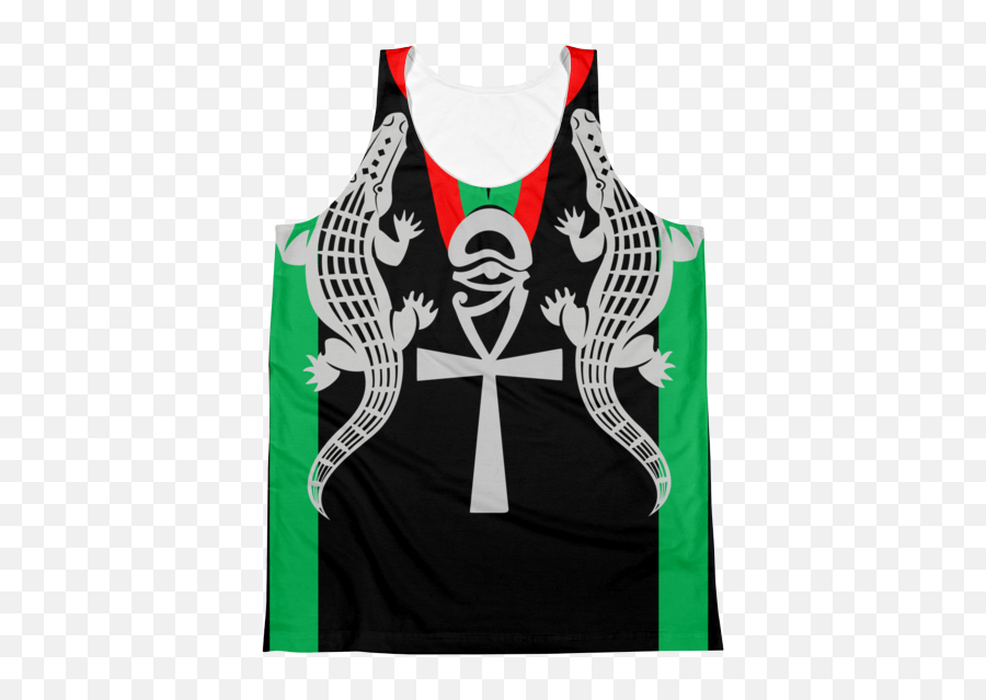 African Nile Crocodile Unisex Tank - Illustration Png,Ankh Png
