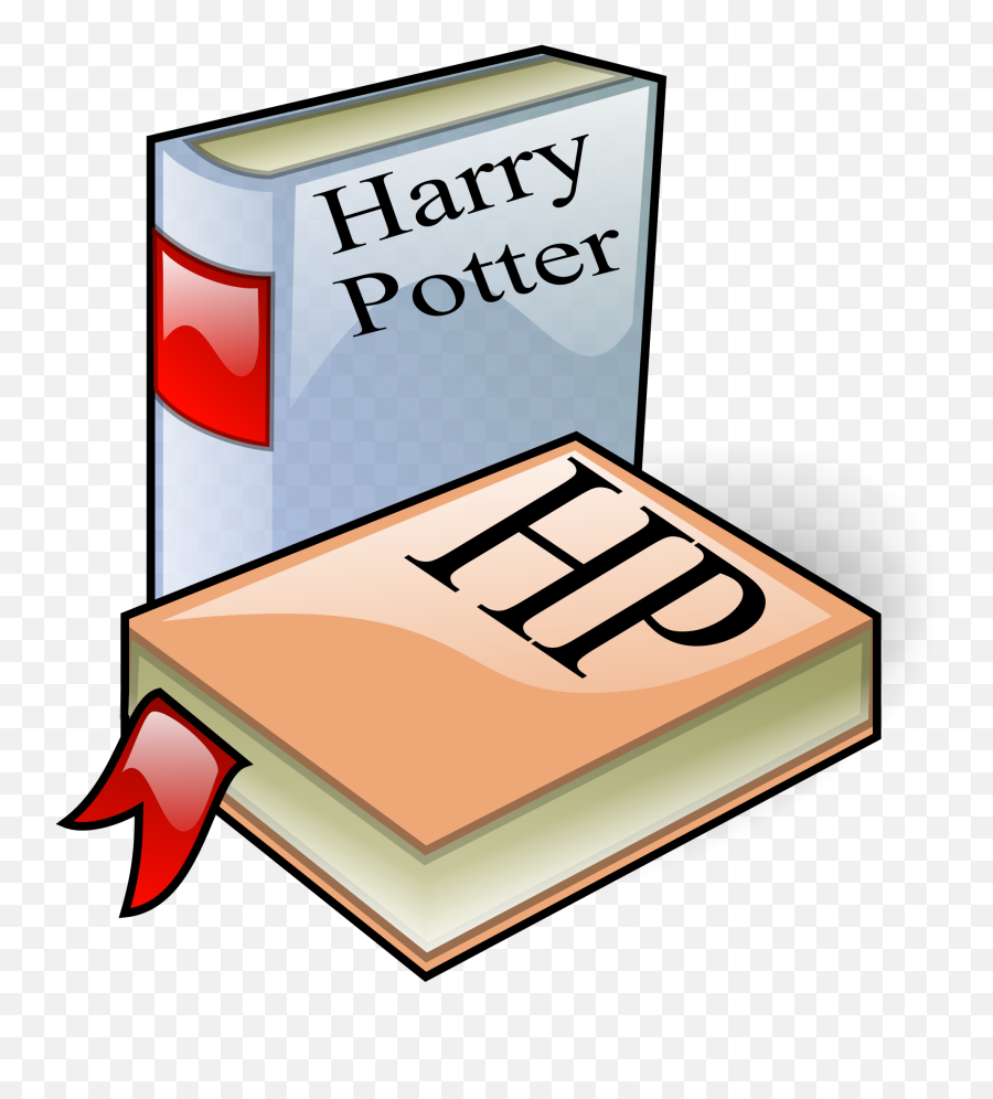 Filehp Bookssvg - Wikimedia Commons Transparent Harry Potter Book Clipart Png,Voldemort Icon