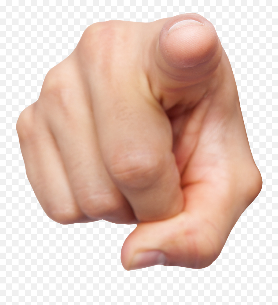 Finger Pointing - Hand Pointing At You Png,Pointing Finger Png