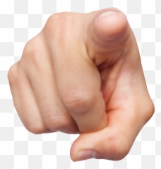 Finger Pointing - Hand You png