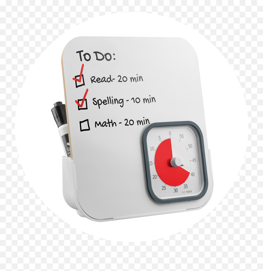 Time Management For All Abilities Visual Timer - Time Timer Dry Erase Board Png,One Story At A Time Icon