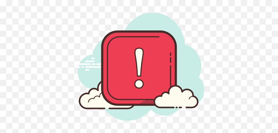 Box Important Icon In Cloud Style - Kahoot Icon Aesthetic Cloud Png,Important Icon Png
