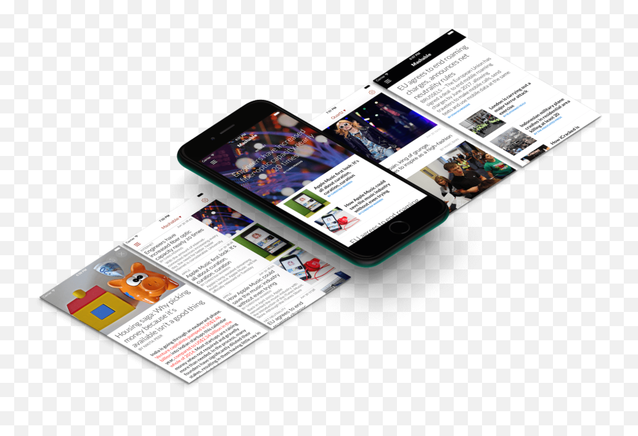 Rss App Template - Building An Rss Reader App Without Coding Smartphone Png,Ios 9 App Icon Template