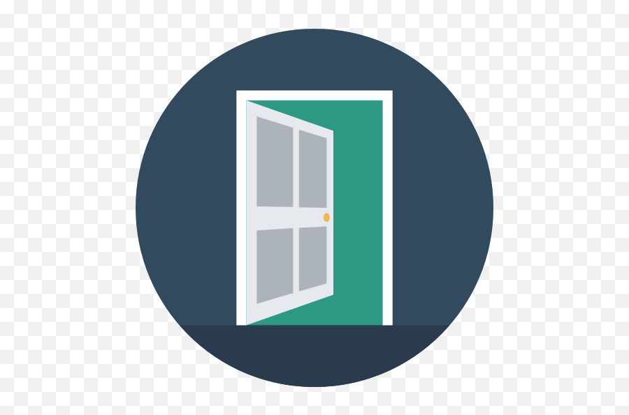 Open Door Free Icon Sc 1 St Flaticon - Door 512x512 Png Icono De Puerta Abierta,Doors Icon