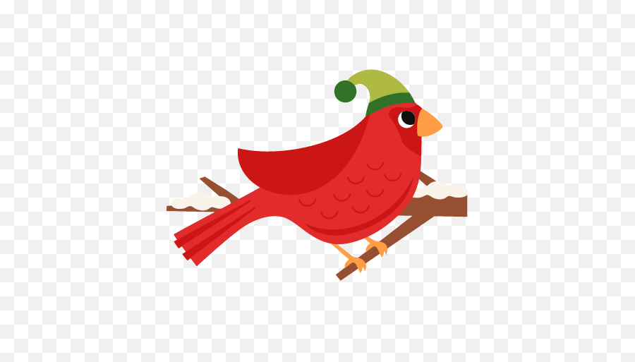 Parrot Clipart Christmas Transparent Free - Free Christmas Bird Clipart Png,Cardinal Png