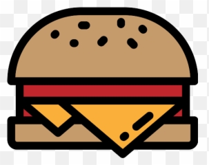 Burger20and20chips Svg Vectors Icons - PNG Repo Free Png White