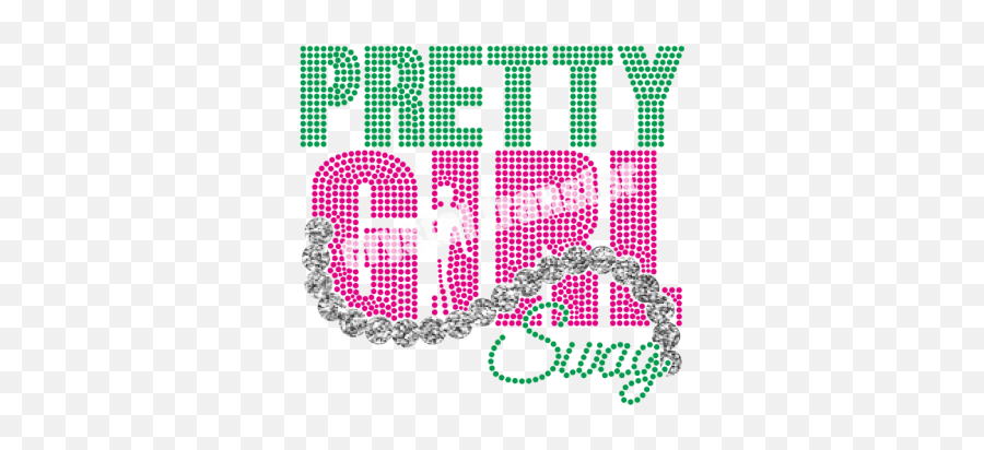 Pretty Girl Swag Aka Rhinestone Transfer 1107264 - Png Pretty Girl Swag Logo,Swag Png