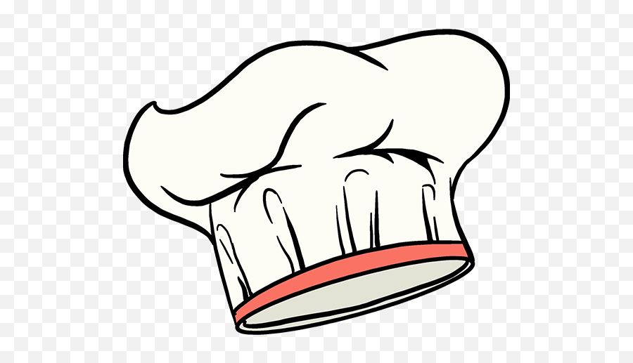 Chef Hat Png - How To Draw Chef Hat Draw A Chefs Hat Logo Chef Cap Png,Chef Png