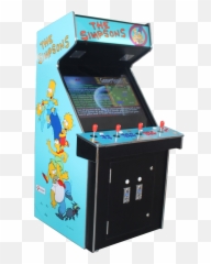 Arcade Machine - Video Game Machine Png,Arcade Cabinet Png