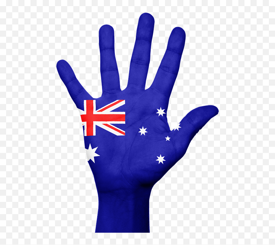 Free Image - Australia Flag Hand Png,Australian Flag Png