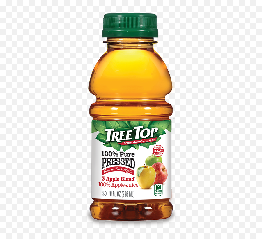Pure Pressed 3 Apple Blend Juice Bottle - Transparent Apple Juice Png,Apple Juice Png