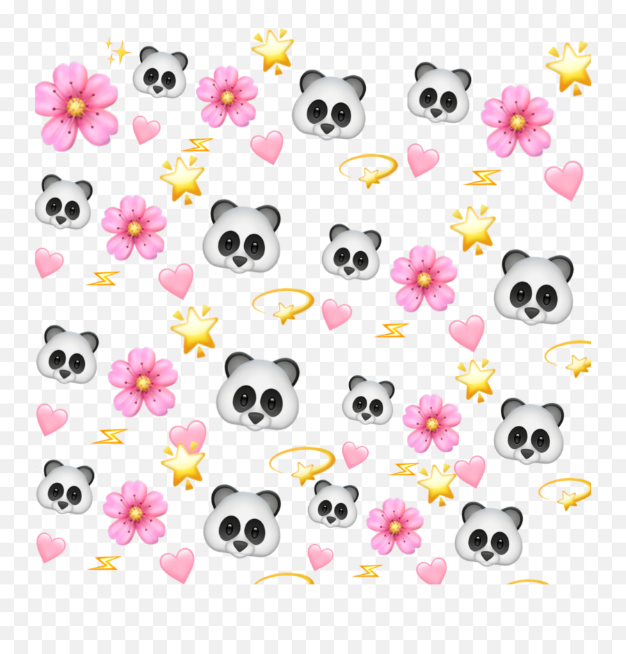 Aesthetic Emoji Background Backgrounds Emojibackground - Aesthetic Emoji Background Png,Panda Emoji Png