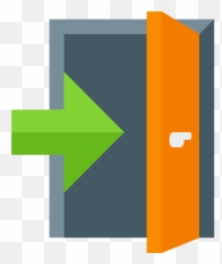 Exit Png - Door Icon Png