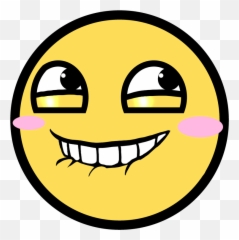 Free Meme Face Transparent Background - Smiley png