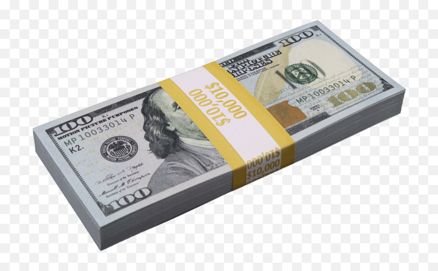10000 Full Print New Style Stack Propmoneycom - Stack Of Hundred Dollar Bills Png,Money Stacks Png
