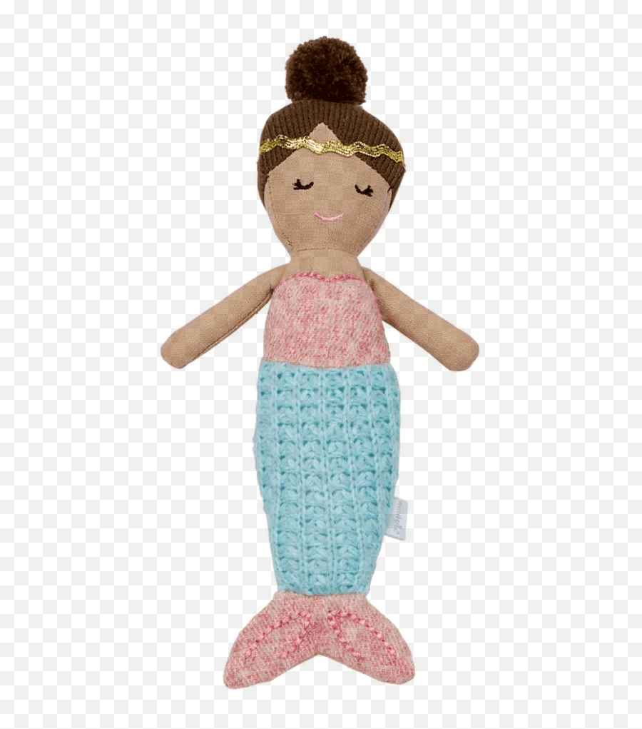 Mermaid Baby Rattle U2014 Kennedy Sue Gift U0026 Home - Doll Png,Rattle Png