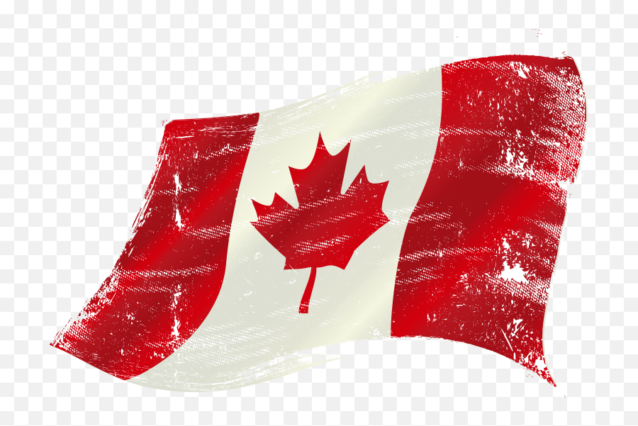 Watercolor Canadian Flag Vector - Canada Flag Png,Canada Png