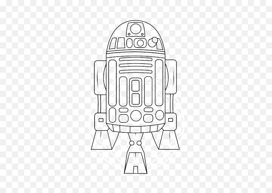 Johnny Worthington - R2d2 Coloring Page Png,Johnny Test Png