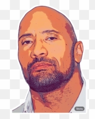 Dwayne Johnsonu201d Stickers Set For Telegram - Man png