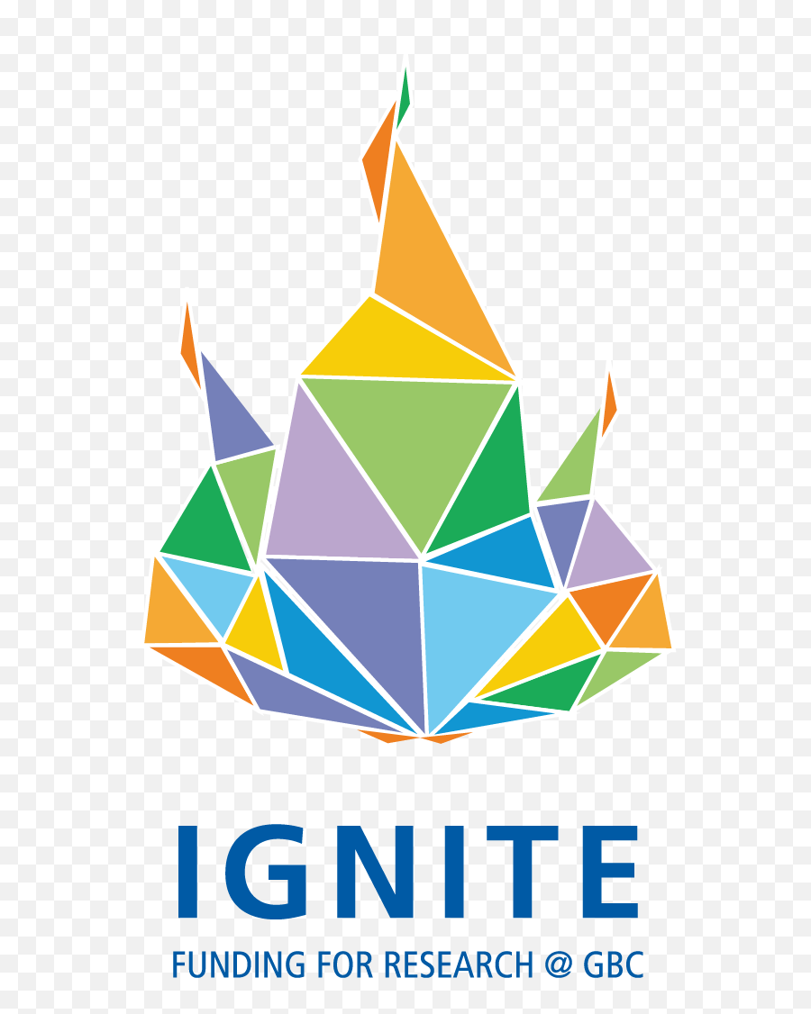 Ignite Logo With Text - Gbc Research U0026 Innovation Triangle Png,Geometric Logo