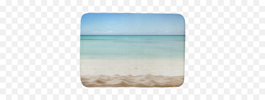 Summer Beach Background Bath Mat - Sea Png,Beach Background Png