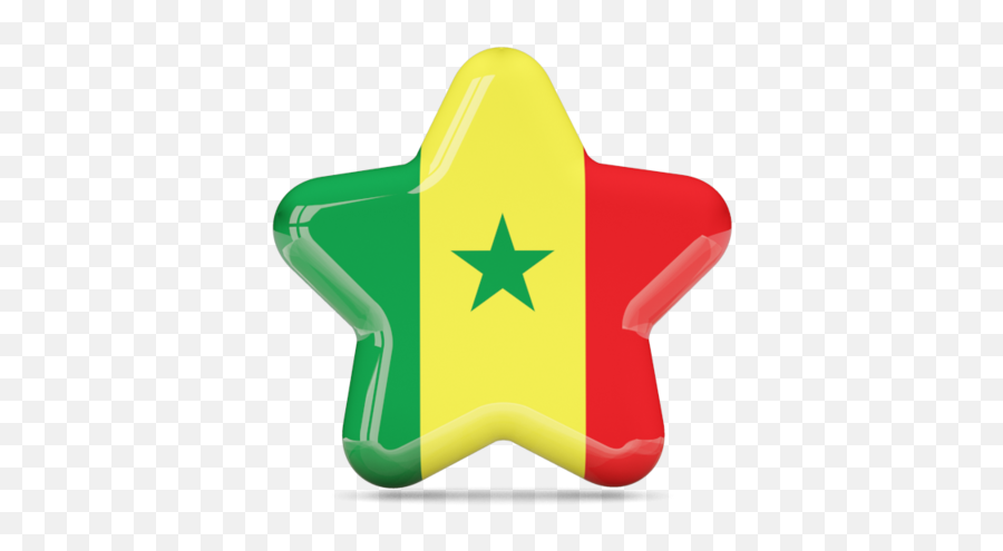 Star Icon Illustration Of Flag Senegal - Flag Of Kosovo Png,Star Icon Png