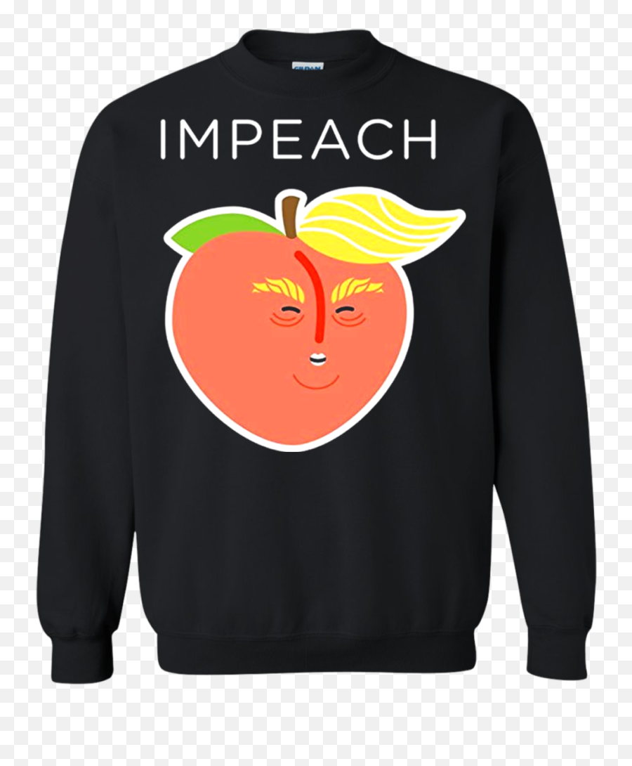 Impeach Donald - Anti Trump Peach Emoji T Shirt Hoodie Sweater South Park Christmas Sweater Png,Peach Emoji Transparent
