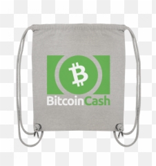 Bitcoin Cash Green Accessoire - Organic GymBag Logo Png