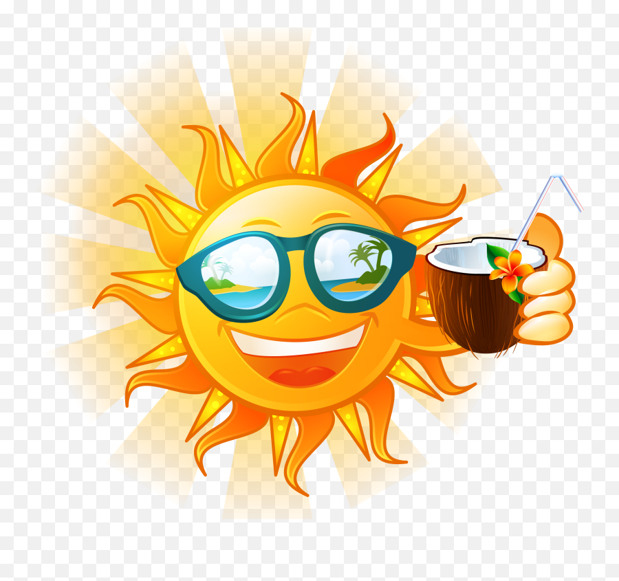 Free Png Sun - Summer Sun Clipart Png,Summer Sun Png