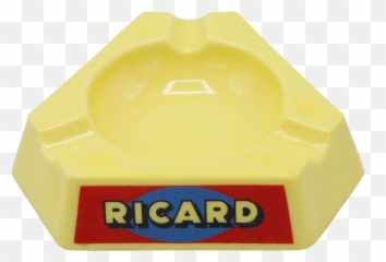 Vintage Ricard French Ashtray - Hard Png,Ashtray Png