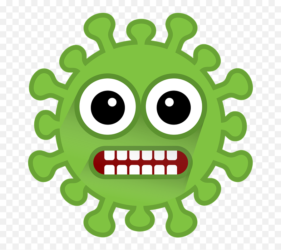Corona Shock Green - Free Vector Graphic On Pixabay Corona Jahreszahl 2020 Schriftzug Png,Shock Emoji Png