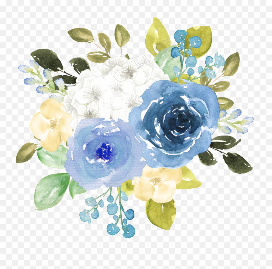 Watercolor Flower Png Transparent Blue Watercolor Flowers Transparent Background Free Transparent Png Images Pngaaa Com