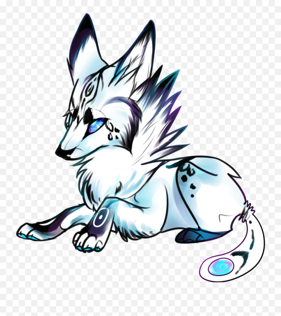 Baby Wolf Drawings Png U0026 Free Drawingspng - Draw A Baby Fox,Wolf Cartoon Png