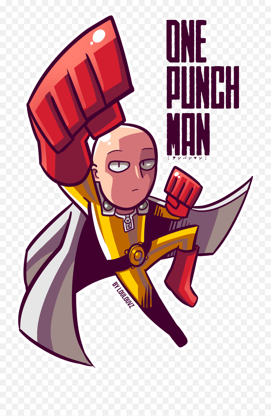 Ilustración Anime Obra De Arte Manga Dibujos Animados - One Cartoon One Punch Man Png,Saitama Png