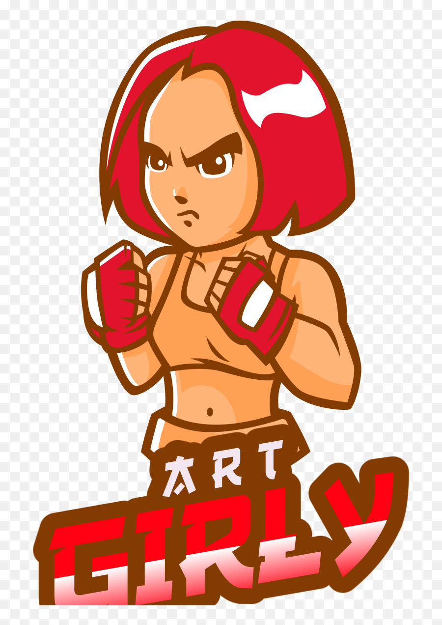 Gaming Logo For Esports Featuring A Female By Twitch Art - Fictional Character Png,Twtich Logo