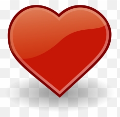 Wingdings Heart Symbol Shape - Type Windows Icones Coração Png